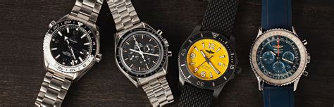 omega breitling watches